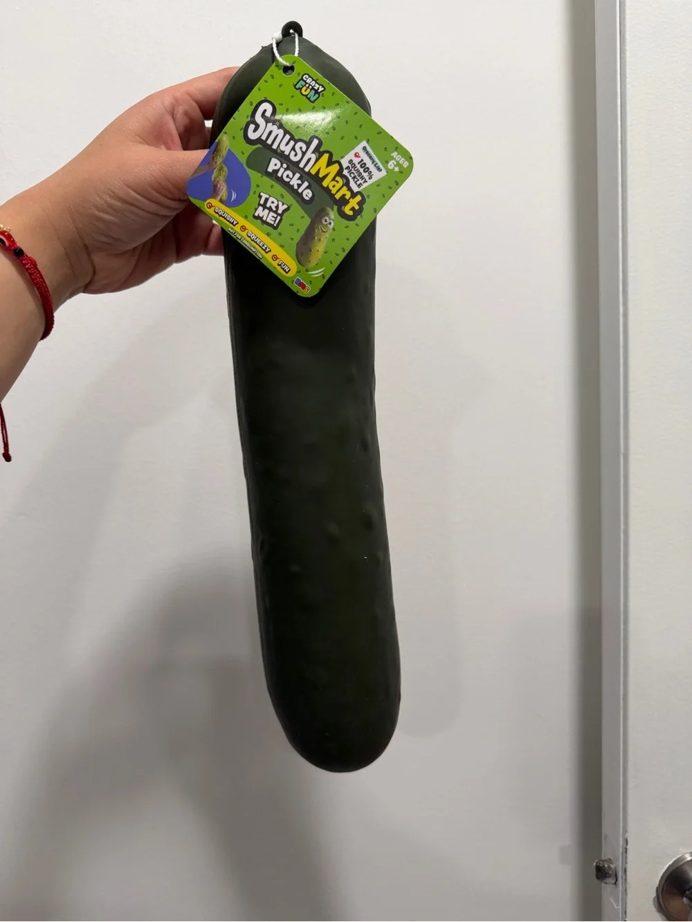 Pickle Plush Toy - Dark Green